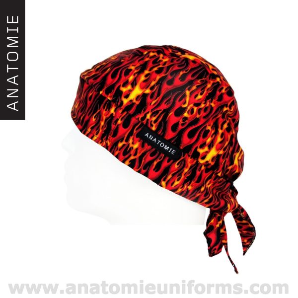 ANATOMIE BANDANA Surgeons Flames - 017