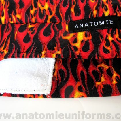 ANATOMIE BANDANA Surgeries Flames Fabric - 017c